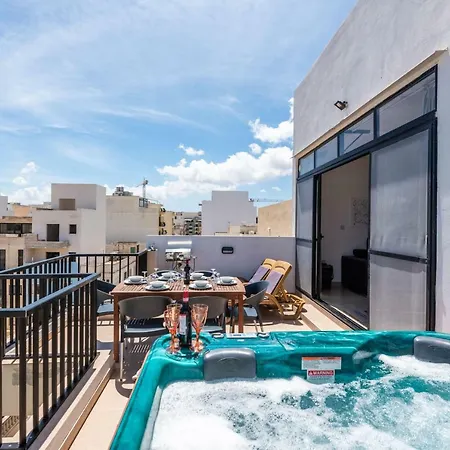 Appartement Seashells Seaview Penthouse With Hottub *