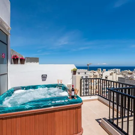 Appartement Seashells Seaview Penthouse With Hottub *
